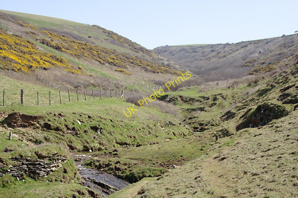 Photo 6"x4" Looking Upstream Dannonchapel c2010