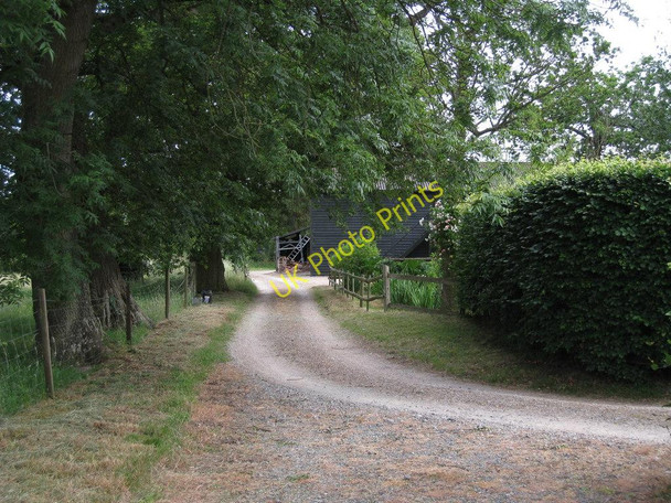 Photo 6"x4" Track to Barn at Chittenden Cooper's Corner\/TQ4849 c2010
