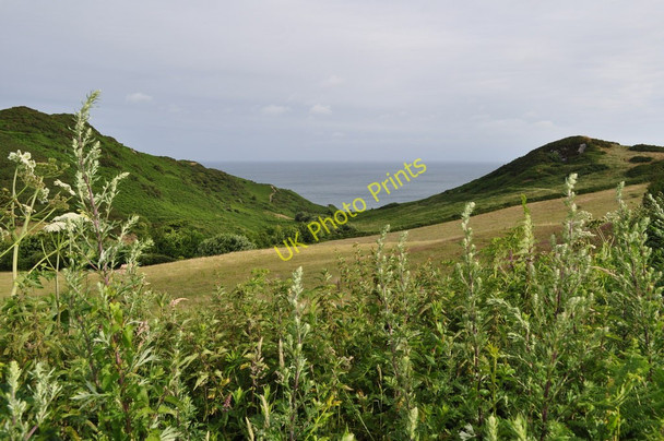 Photo 6"x4" A view of Hilly Mouth from Warcombe Lane Higher Warcombe c2010