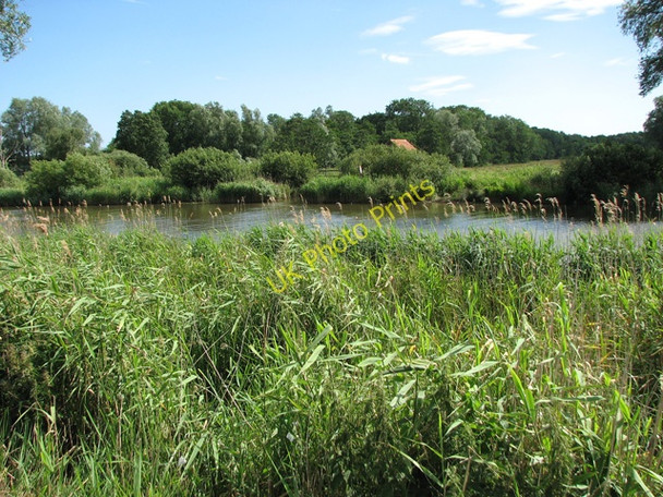 Photo 6"x4" A view across the county border Aldeby c2010