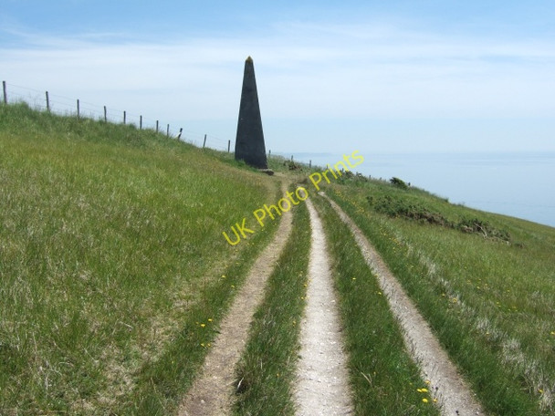 Photo 6"x4" Navigation beacon in The Warren Chaldon Herring or East Chaldon c2010
