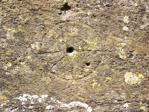 Photo 6"x4" Scratch dial, The Church of St Mary and St James Droop c2010
