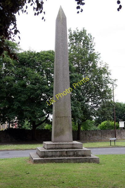 Photo 6"x4" Obelisk, Norton, Sheffield Bolehill\/SK3582 c2010