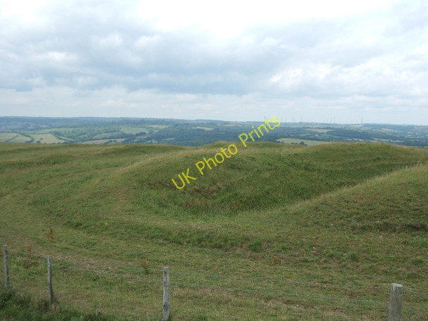 Photo 6"x4" The north west corner of Eggardon Hill fort Spyway c2010