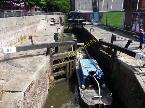 Photo 6"x4" Lock 87, Rochdale Canal, Manchester Manchester c2010
