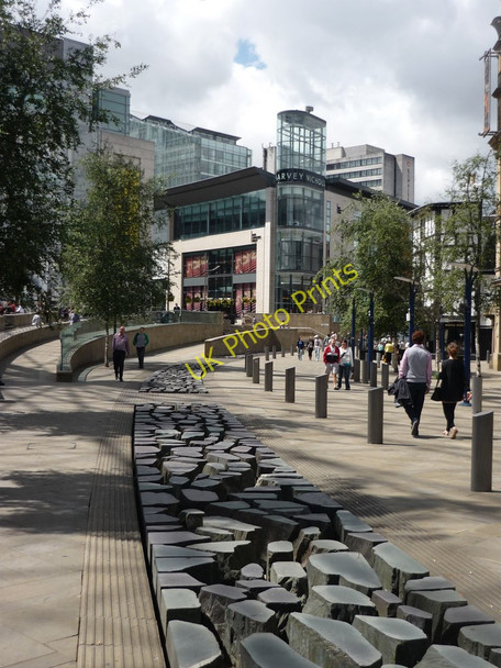 Photo 6"x4" Pavement, Exchange Square, Manchester Manchester c2010