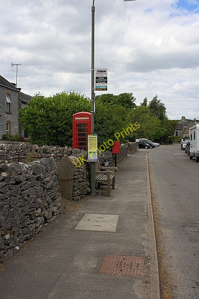 Photo 6"x4" Telephone Box, Monyash Monyash c2010