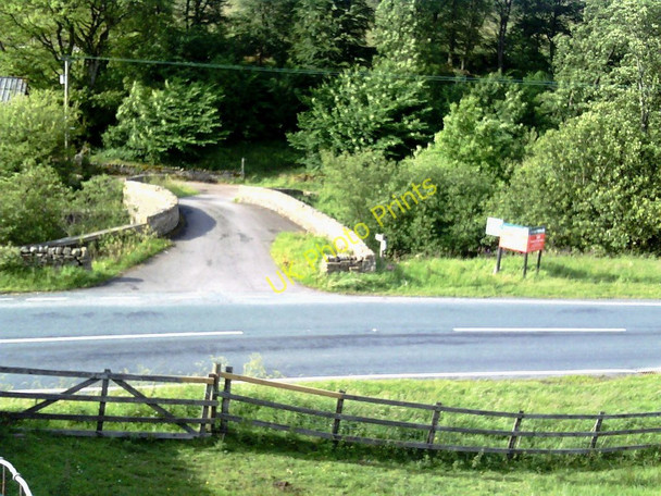 Photo 6"x4" Thwaite Bridge seen across the A684 Cotterdale c2010