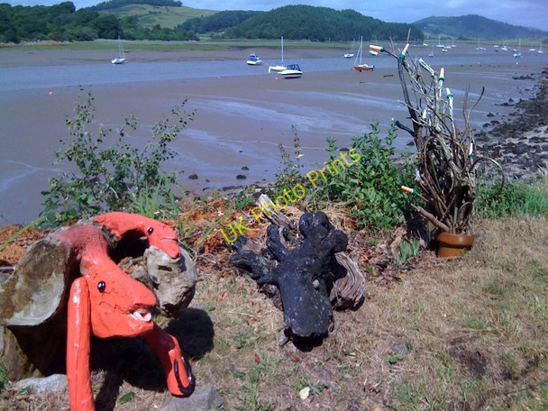 Photo 6"x4" Odd sculptures at Kippford Kippford\/Scaur c2010