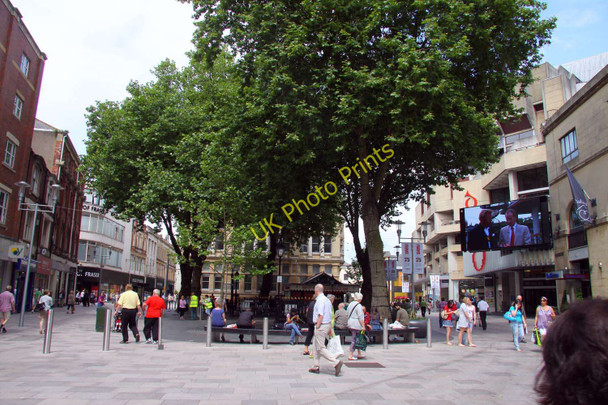 Photo 6"x4" The Hayes in Cardiff Cardiff\/Caerdydd c2010