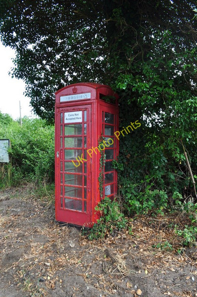 Photo 6"x4" Telephone Box - Merton Watton\/TF9100 c2010