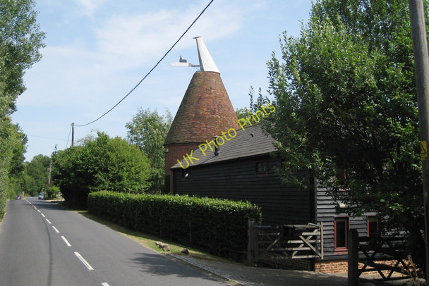 Photo 6"x4" Slaters Oast, Slaters Farm, Hever Road, Bough Beech, Kent Bough Beech c2010