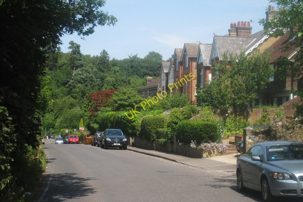 Photo 6"x4" Houses on Wolf's Road Limpsfield Common c2010