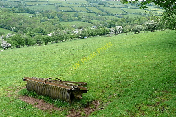 Photo 6"x4" Fields above Craswall Craswall\/SO2835 c2010