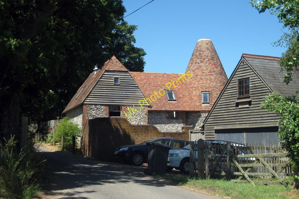 Photo 6"x4" Whiteacre Oast, Whiteacre Lane, Waltham, Kent Whiteacre c2010