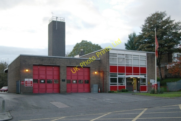Photo 6"x4" Broughton fire station Prestwich c2007