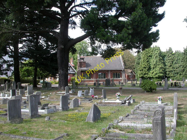 Photo 6"x4" South Stoneham Cemetery Chapel Hampton Park\/SU4315 c2010