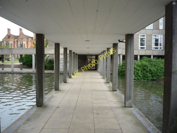Photo 6"x4" Walkway to B Block Heslington c2010