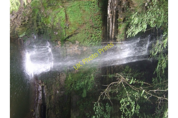 Photo 6"x4" Glencar waterfall - 'The stolen child' Glencar c2010