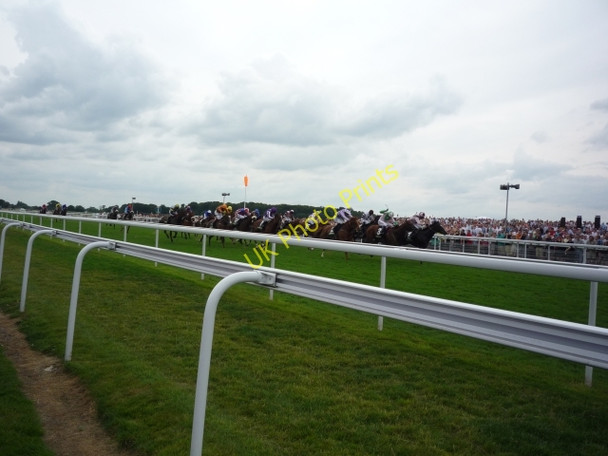 Photo 6"x4" Passing Horses York\/SE5951 c2010