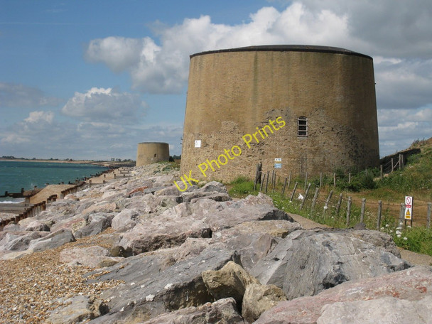 Photo 6"x4" Martello Tower number 14, Hythe Hythe\/TR1634 c2010