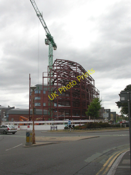 Photo 6"x4" Bournemouth, building site Bournemouth c2010