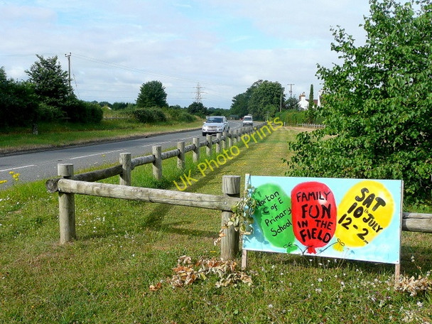 Photo 6"x4" A38 at Norton Norton\/SO8524 c2010