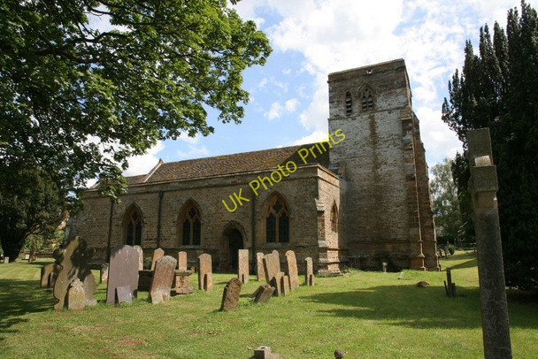 Photo 6"x4" View of the North side Pitsford c2010