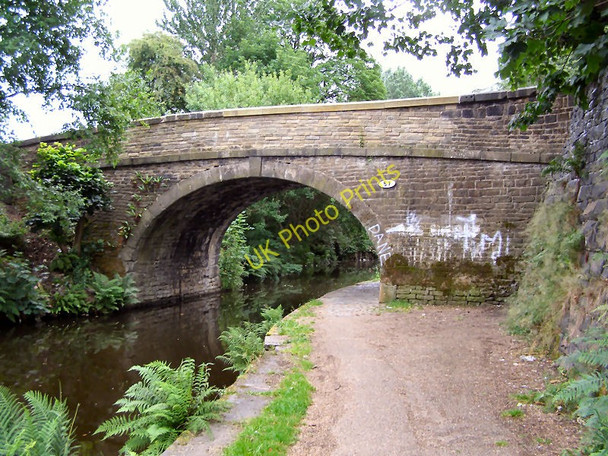 Photo 6"x4" Rochdale Canal Bridge 57 Milnrow c2010