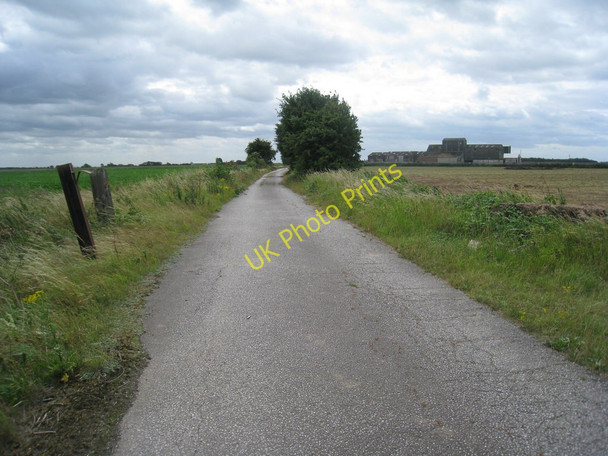 Photo 6"x4" Course of the Axholme Light Railway Moors Fm\/SE7717 c2010