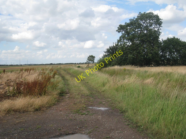 Photo 6"x4" Farm track off Pasture Lane, Fockerby Fockerby c2010