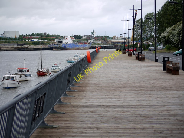 Photo 6"x4" Jetty, Hebburn Riverside Hebburn c2010