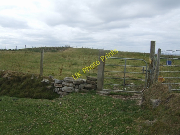 Photo 6"x4" Pasture above Trabane Bay Malin Beg c2010