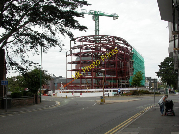 Photo 6"x4" Bournemouth, building site Bournemouth c2010