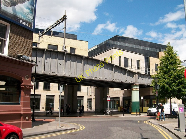 Photo 6"x4" Steel railway bridge at the corner of Talbot Place and Talbot Street Dublin\/O1534 c2010