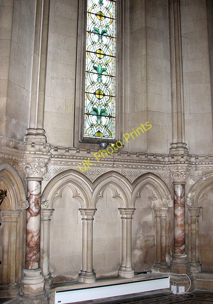 Photo 6"x4" The Catholic church of St Edmund, Bungay - inside the baptistery Bungay c2010