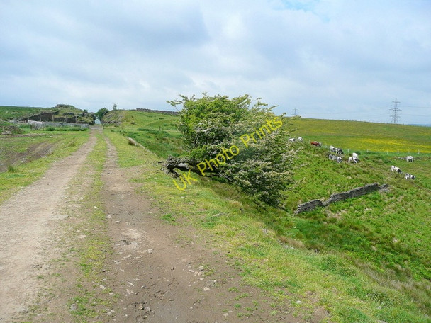 Photo 6"x4" Former mineral line Aberdulais c2010