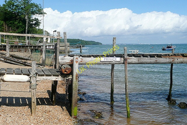 Photo 6"x4" Jetty at Lower Woodside Woodside\/SZ5493 c2010