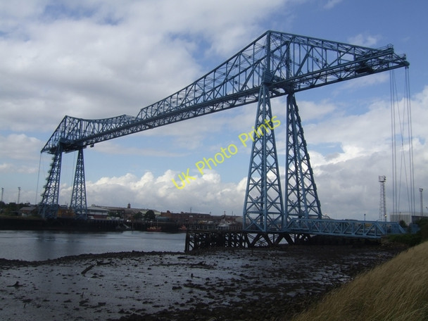 Photo 6"x4" Middlesbrough Transporter Bridge Port Clarence c2010