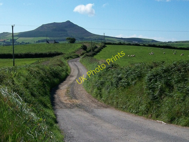 Photo 6"x4" Farm road linking Bryn Rhydd and Parc farms with B4417 Edern c2010