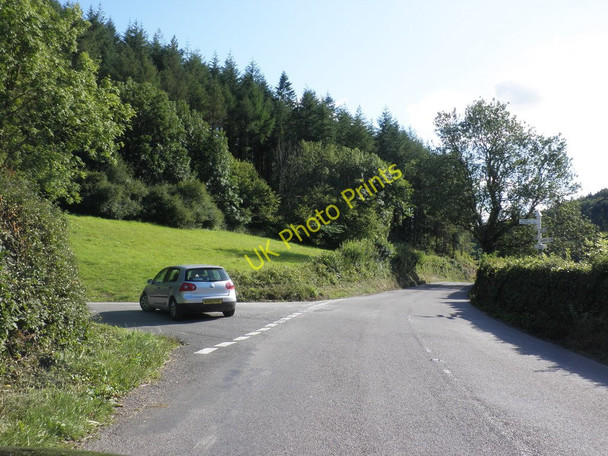 Photo 6"x4" Bury Cross, on the A396 Brushford\/SS9225 c2010