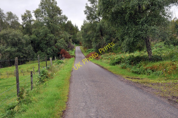 Photo 6"x4" Road from Knockie Lodge to the B862 Loch Knockie c2010