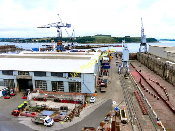 Photo 6"x4" Port Pendennis\/Falmouth Docks Falmouth c2010