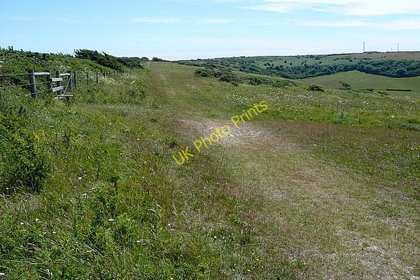 Photo 6"x4" Shanklin Down Ventnor c2010
