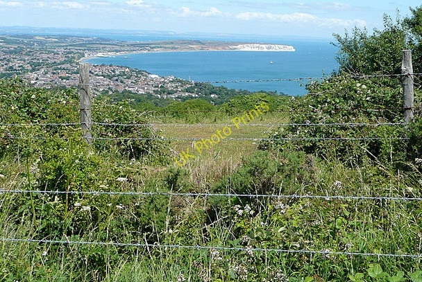 Photo 6"x4" View from Shanklin Down Shanklin c2010