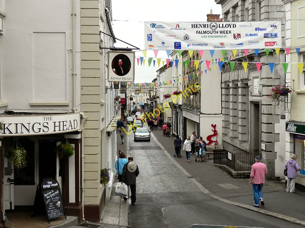 Photo 6"x4" Church Street Falmouth c2010
