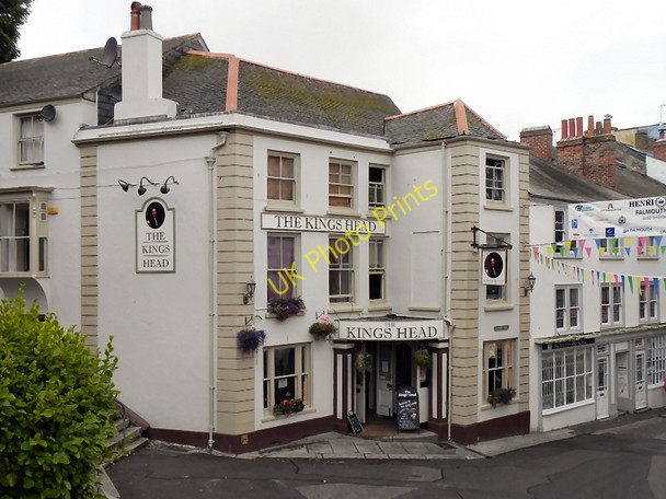 Photo 6"x4" The King's Head, Church Street Falmouth c2010