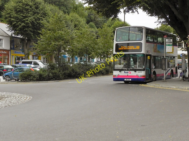 Photo 6"x4" The Moor Falmouth c2010