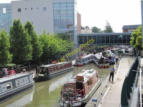 Photo 6"x4" Narrowboats on the canal Banbury\/SP4540 c2010