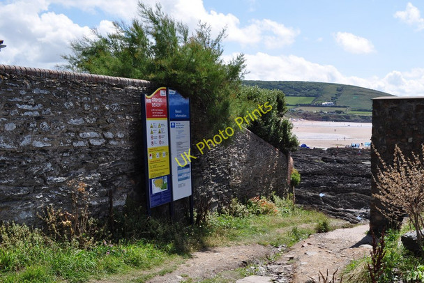 Photo 6"x4" Access to the beach from Moor Lane Croyde Bay\/SS4339 c2010
